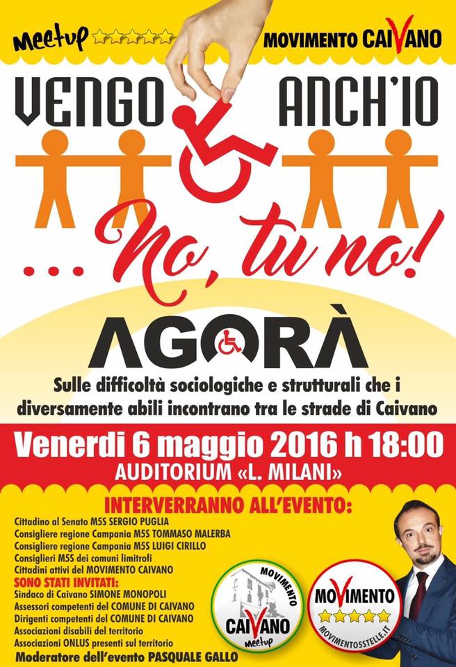 Evento organizzato dal Movimento Caivano